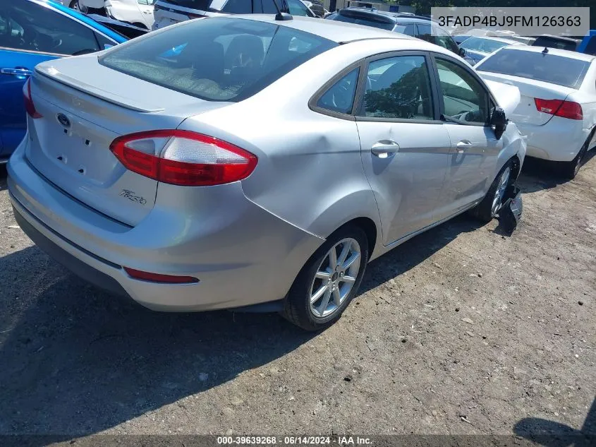 3FADP4BJ9FM126363 2015 Ford Fiesta Se