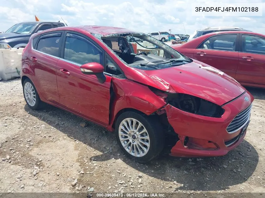 3FADP4FJ4FM102188 2015 Ford Fiesta Titanium