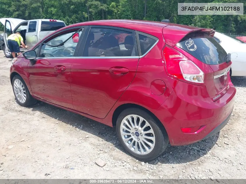 3FADP4FJ4FM102188 2015 Ford Fiesta Titanium