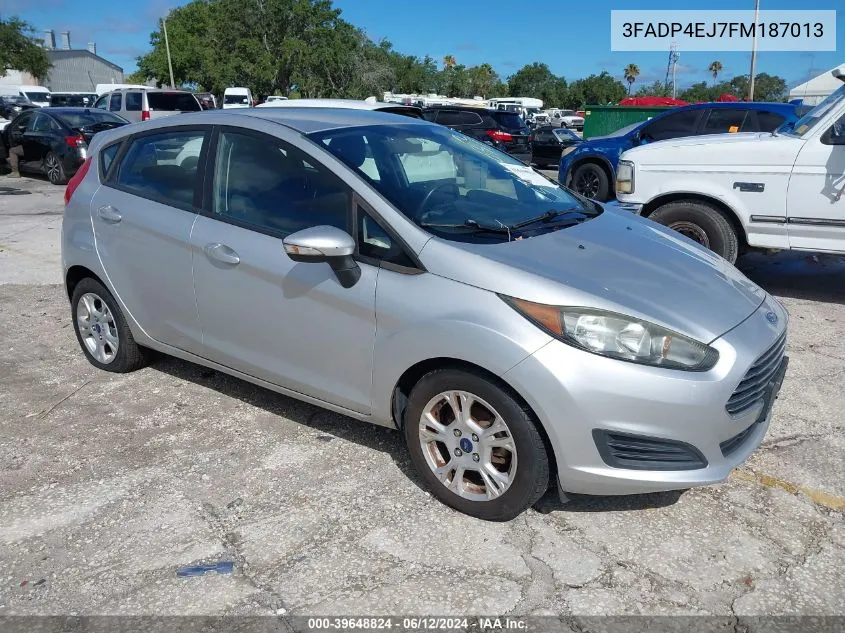 3FADP4EJ7FM187013 2015 Ford Fiesta Se