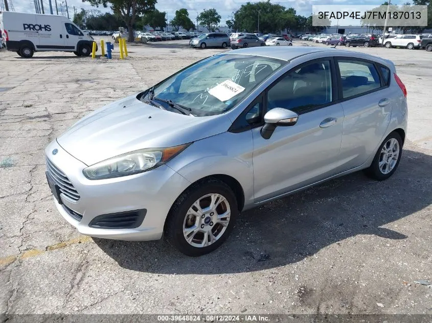 3FADP4EJ7FM187013 2015 Ford Fiesta Se