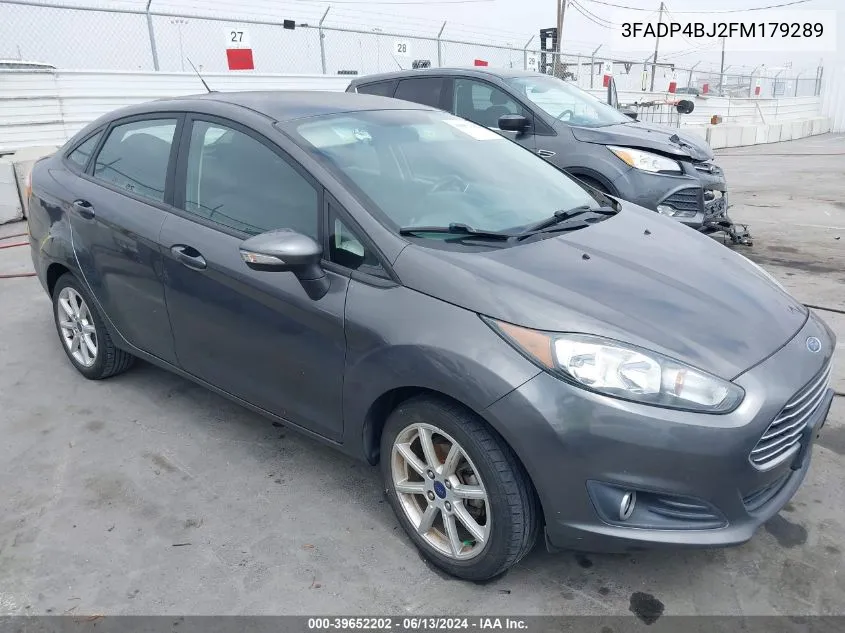 3FADP4BJ2FM179289 2015 Ford Fiesta Se