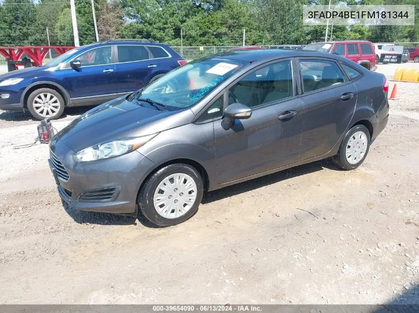 3FADP4BE1FM181344 2015 Ford Fiesta Se