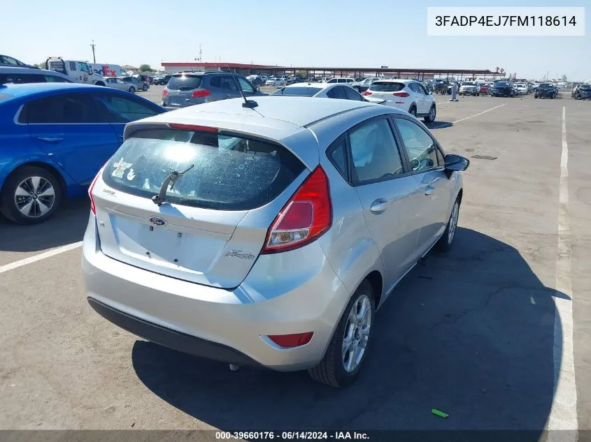 3FADP4EJ7FM118614 2015 Ford Fiesta Se