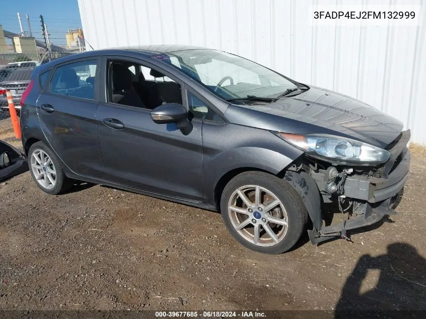 2015 Ford Fiesta Se VIN: 3FADP4EJ2FM132999 Lot: 39677685