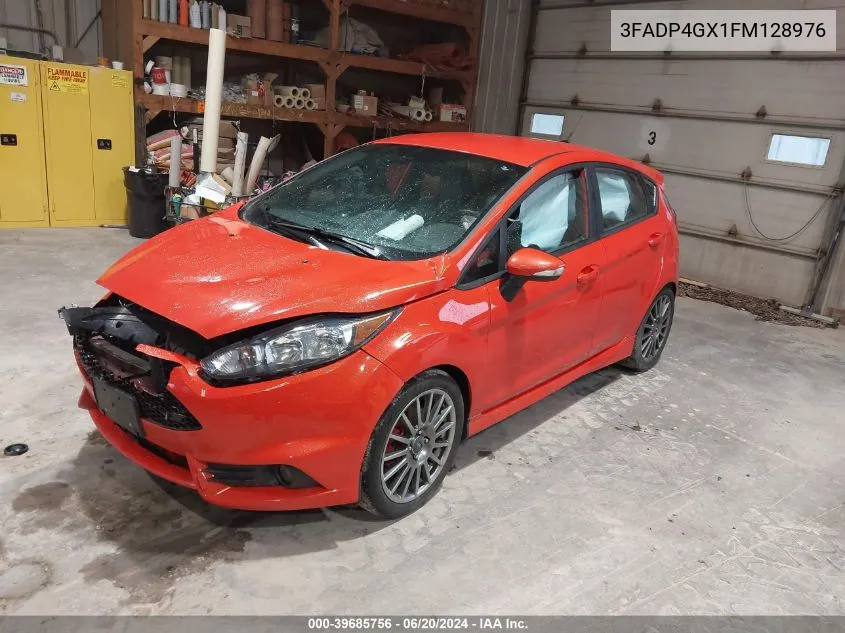 2015 Ford Fiesta St VIN: 3FADP4GX1FM128976 Lot: 39685756