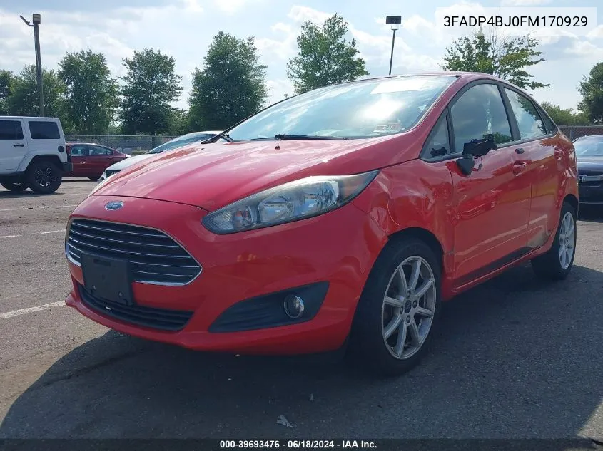 3FADP4BJ0FM170929 2015 Ford Fiesta Se