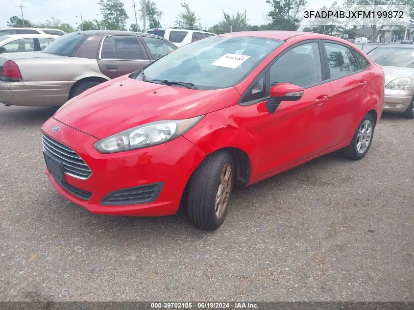 2015 Ford Fiesta Se VIN: 3FADP4BJXFM199872 Lot: 39702185