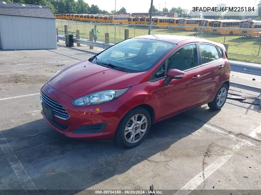 2015 Ford Fiesta Se VIN: 3FADP4EJ6FM225184 Lot: 39704350