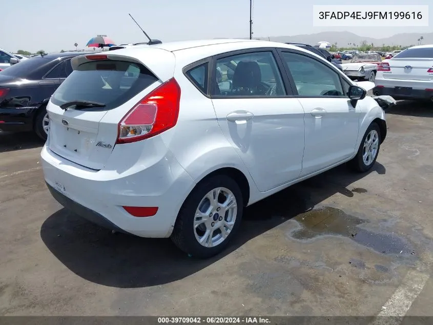 2015 Ford Fiesta Se VIN: 3FADP4EJ9FM199616 Lot: 39709042