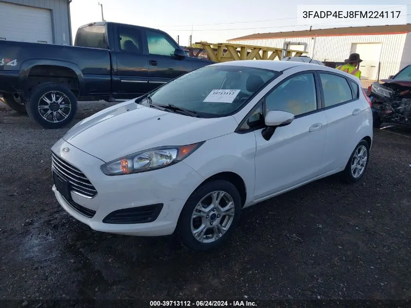 2015 Ford Fiesta Se VIN: 3FADP4EJ8FM224117 Lot: 39713112