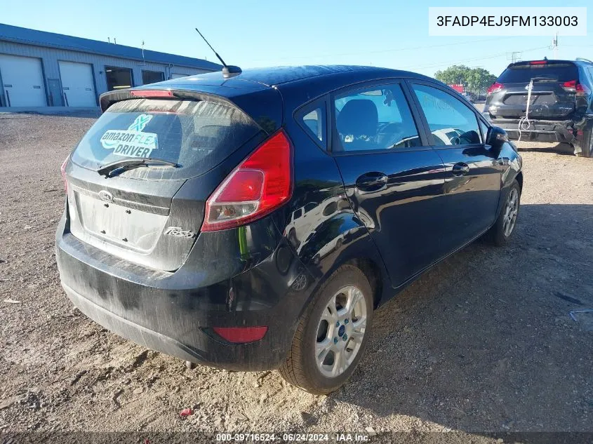 2015 Ford Fiesta Se VIN: 3FADP4EJ9FM133003 Lot: 39716524