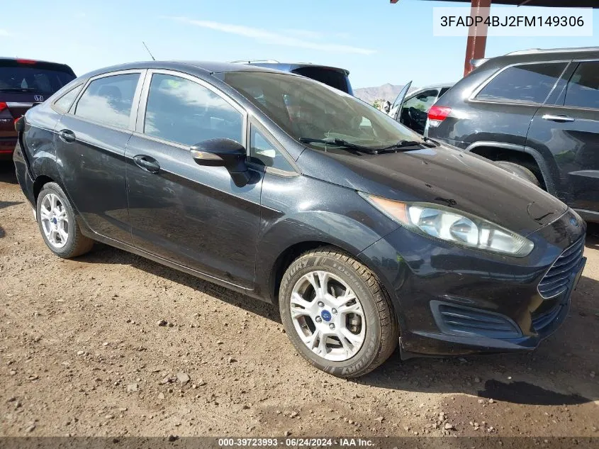 2015 Ford Fiesta Se VIN: 3FADP4BJ2FM149306 Lot: 39723993