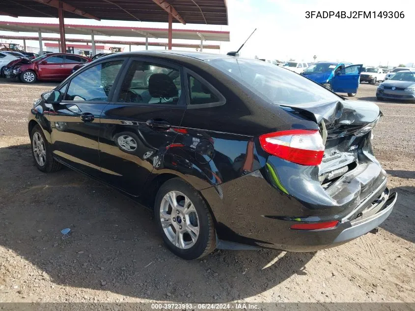 3FADP4BJ2FM149306 2015 Ford Fiesta Se