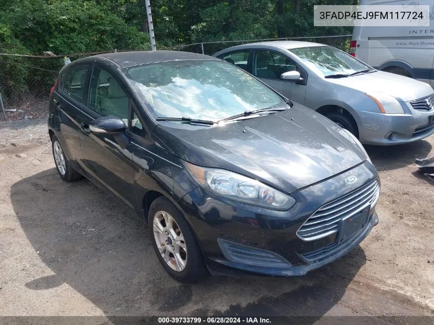 2015 Ford Fiesta Se VIN: 3FADP4EJ9FM117724 Lot: 39733799