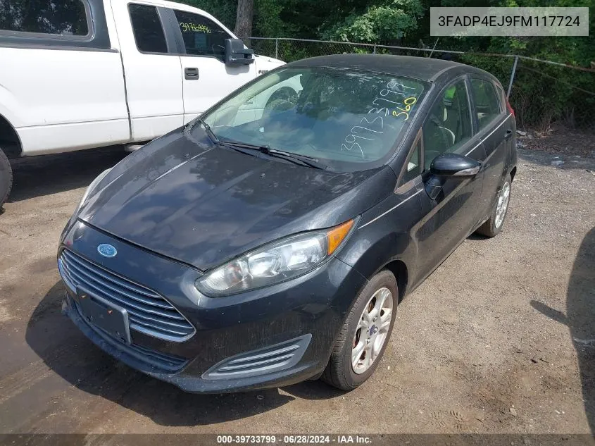 2015 Ford Fiesta Se VIN: 3FADP4EJ9FM117724 Lot: 39733799