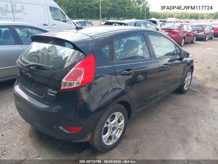 3FADP4EJ9FM117724 2015 Ford Fiesta Se