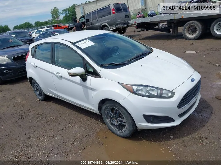 3FADP4EE4FM109985 2015 Ford Fiesta Se