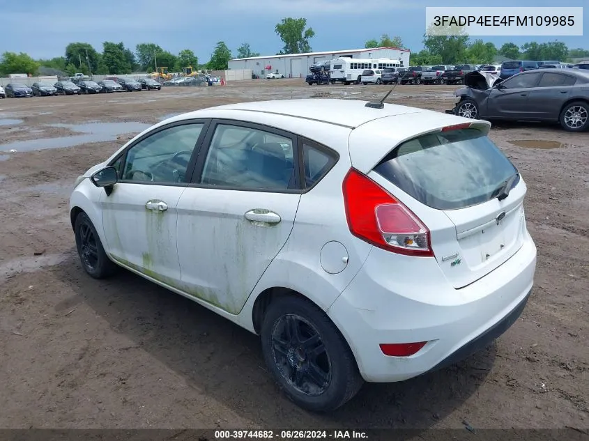 3FADP4EE4FM109985 2015 Ford Fiesta Se