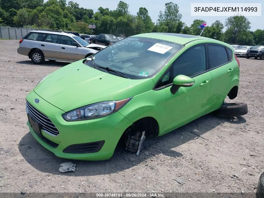 3FADP4EJXFM114993 2015 Ford Fiesta Se