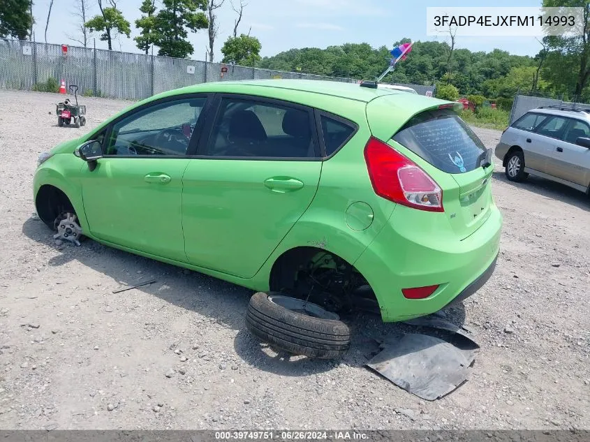 3FADP4EJXFM114993 2015 Ford Fiesta Se