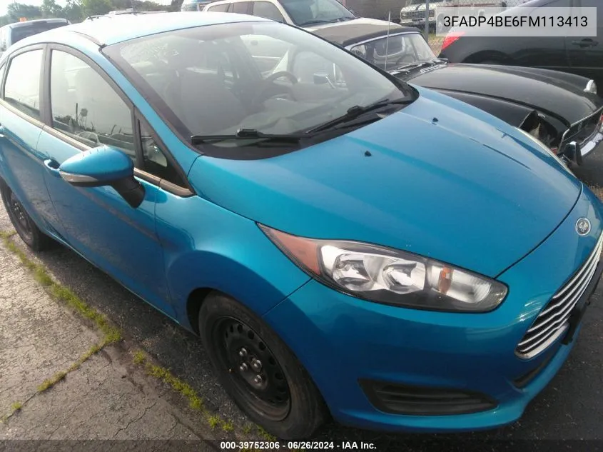 3FADP4BE6FM113413 2015 Ford Fiesta Se