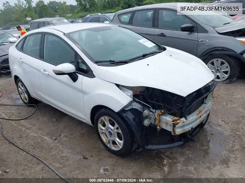 3FADP4BJ3FM163635 2015 Ford Fiesta Se