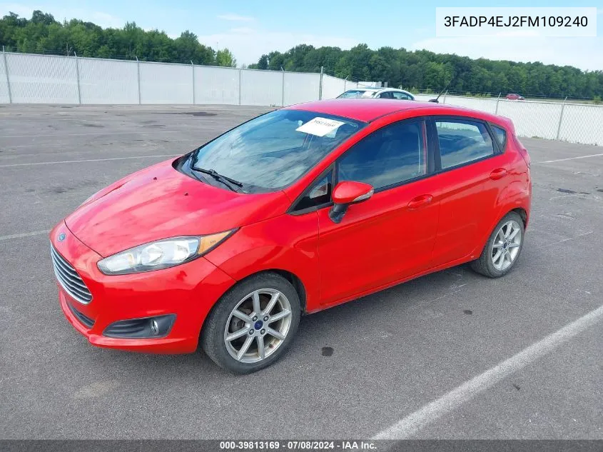 3FADP4EJ2FM109240 2015 Ford Fiesta Se