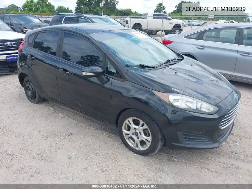 2015 Ford Fiesta Se VIN: 3FADP4EJ1FM130239 Lot: 39836452