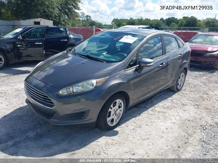 3FADP4BJXFM129935 2015 Ford Fiesta Se