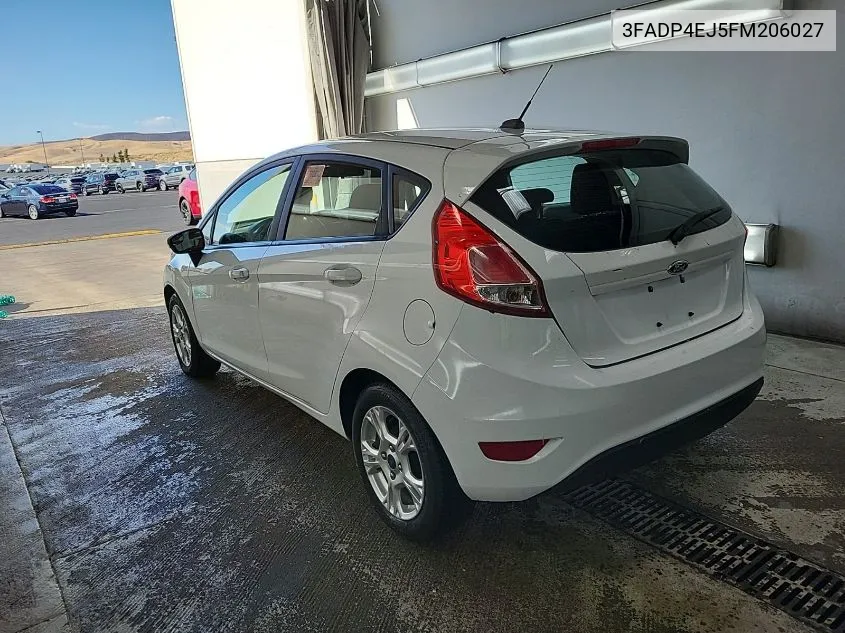 2015 Ford Fiesta Se VIN: 3FADP4EJ5FM206027 Lot: 39896712