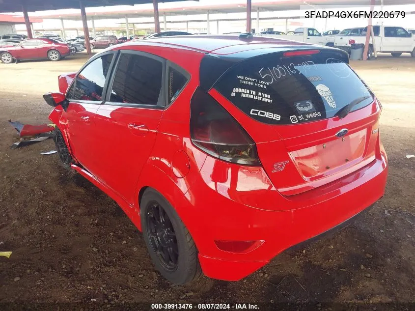 3FADP4GX6FM220679 2015 Ford Fiesta St