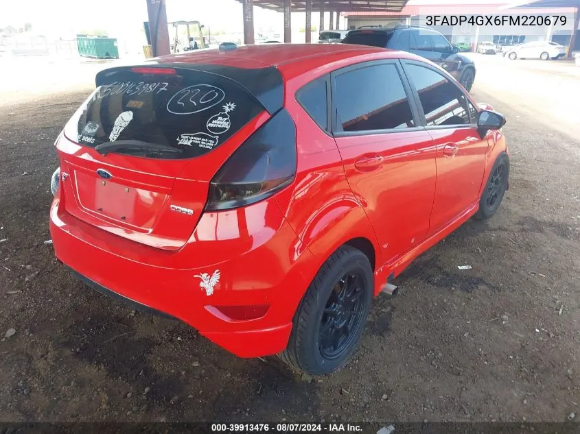 3FADP4GX6FM220679 2015 Ford Fiesta St