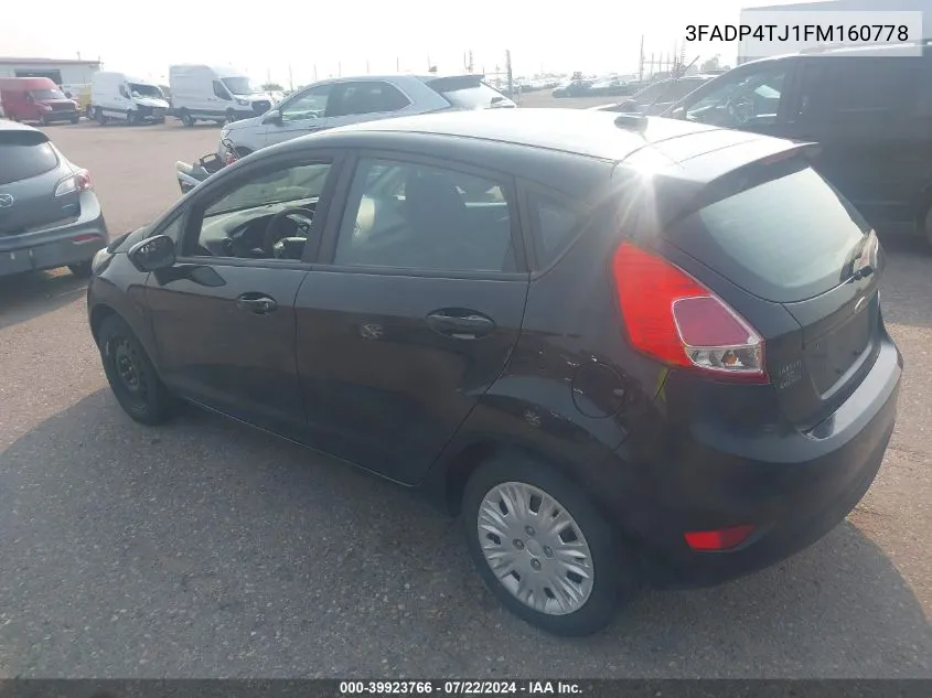 3FADP4TJ1FM160778 2015 Ford Fiesta S