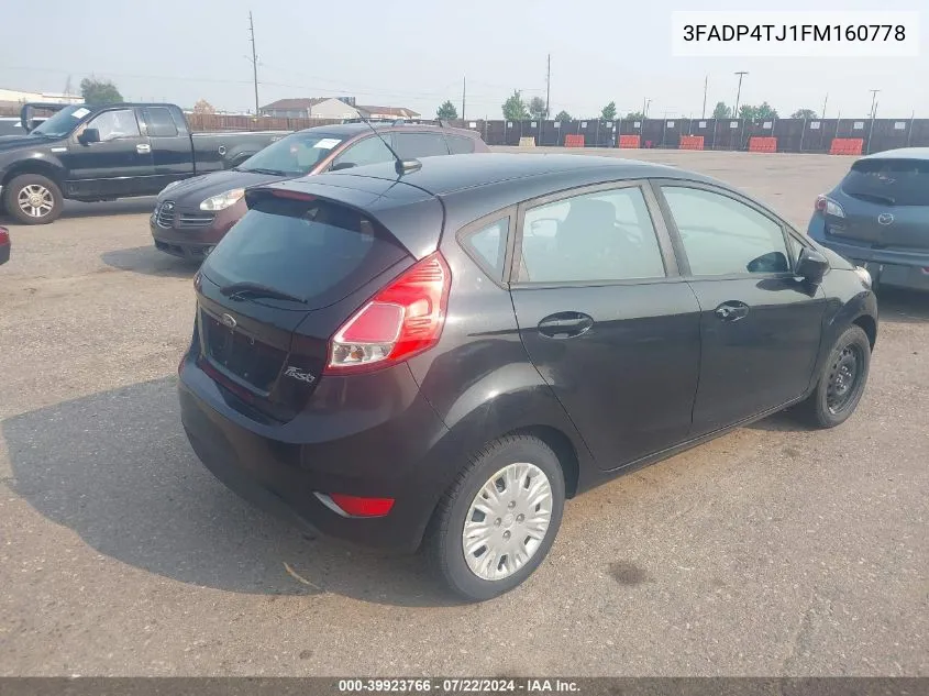 3FADP4TJ1FM160778 2015 Ford Fiesta S