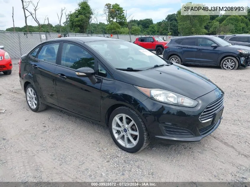 3FADP4BJ3FM208993 2015 Ford Fiesta Se