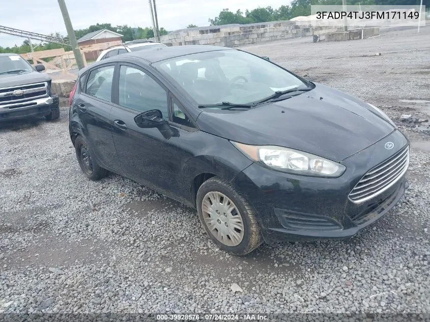 2015 Ford Fiesta S VIN: 3FADP4TJ3FM171149 Lot: 39928576