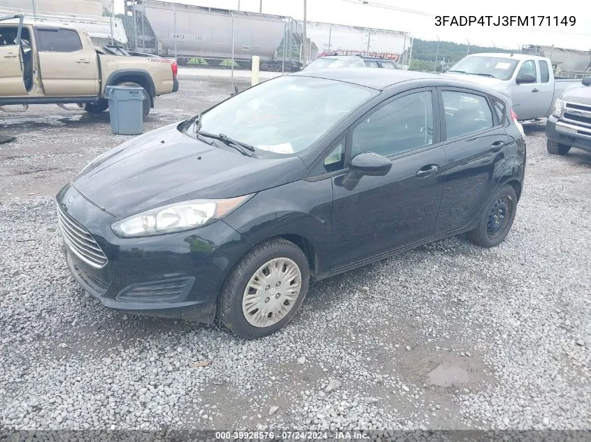 3FADP4TJ3FM171149 2015 Ford Fiesta S