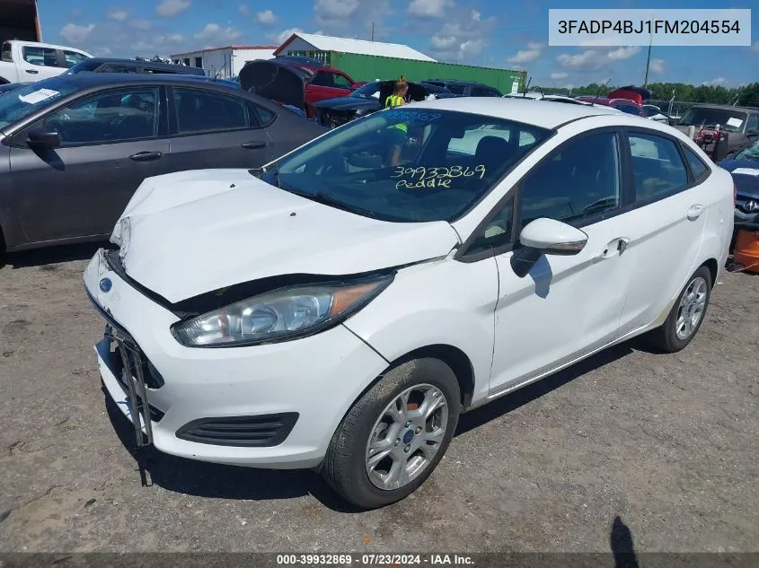 3FADP4BJ1FM204554 2015 Ford Fiesta Se