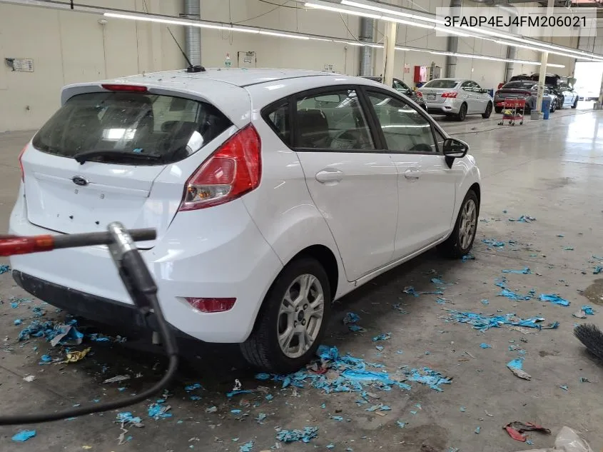 2015 Ford Fiesta Se VIN: 3FADP4EJ4FM206021 Lot: 39962568