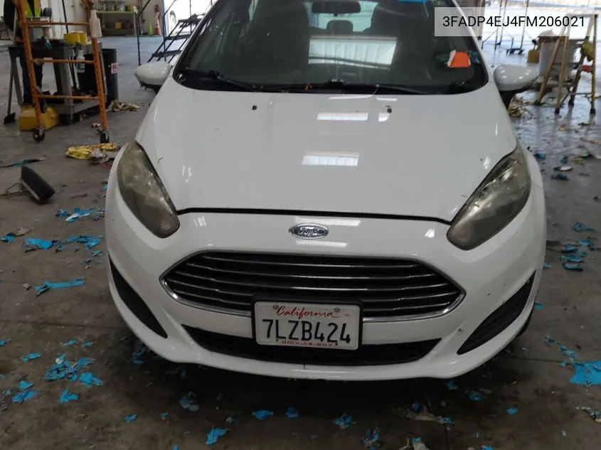 3FADP4EJ4FM206021 2015 Ford Fiesta Se