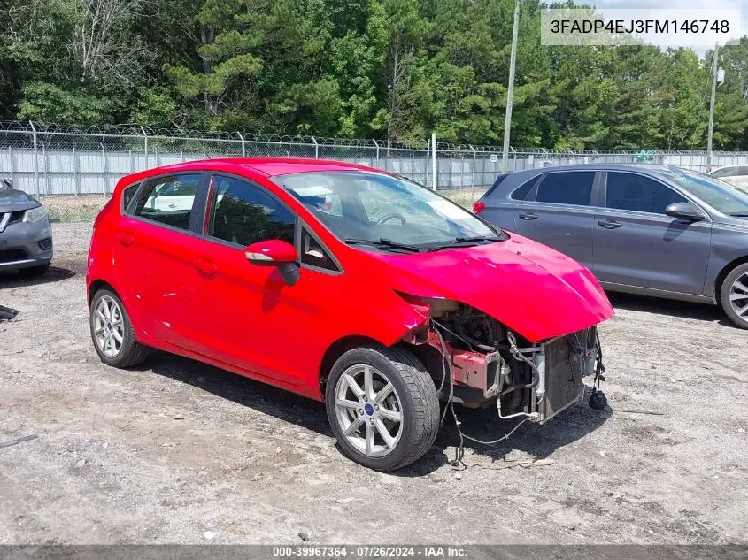 3FADP4EJ3FM146748 2015 Ford Fiesta Se