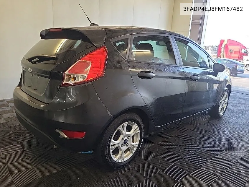 2015 Ford Fiesta Se VIN: 3FADP4EJ8FM167482 Lot: 39983276