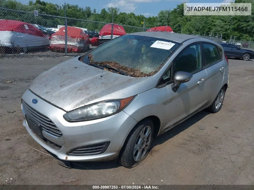 3FADP4EJ7FM115468 2015 Ford Fiesta Se