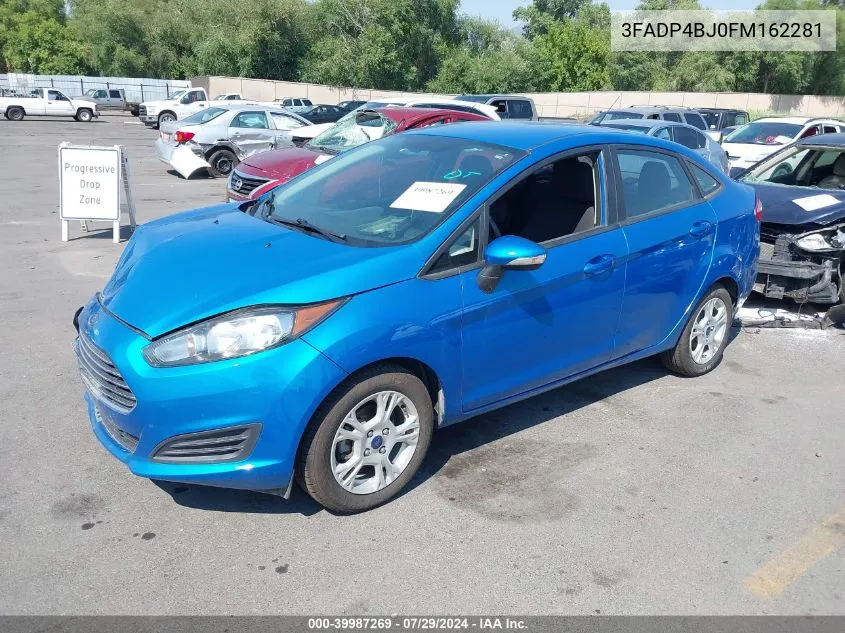 3FADP4BJ0FM162281 2015 Ford Fiesta Se