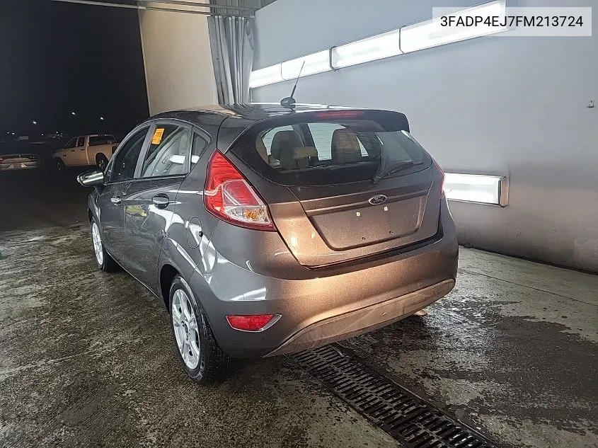 2015 Ford Fiesta Se VIN: 3FADP4EJ7FM213724 Lot: 40007116