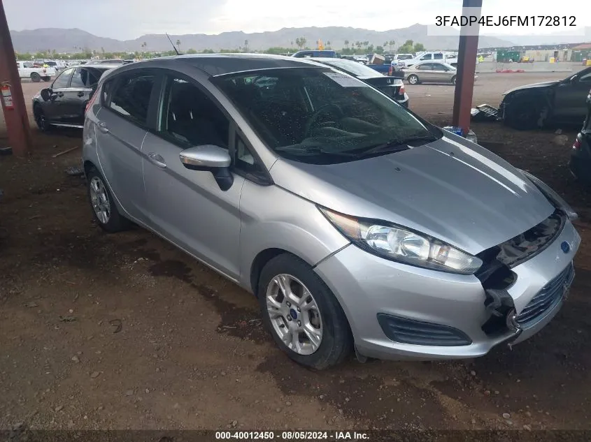 3FADP4EJ6FM172812 2015 Ford Fiesta Se