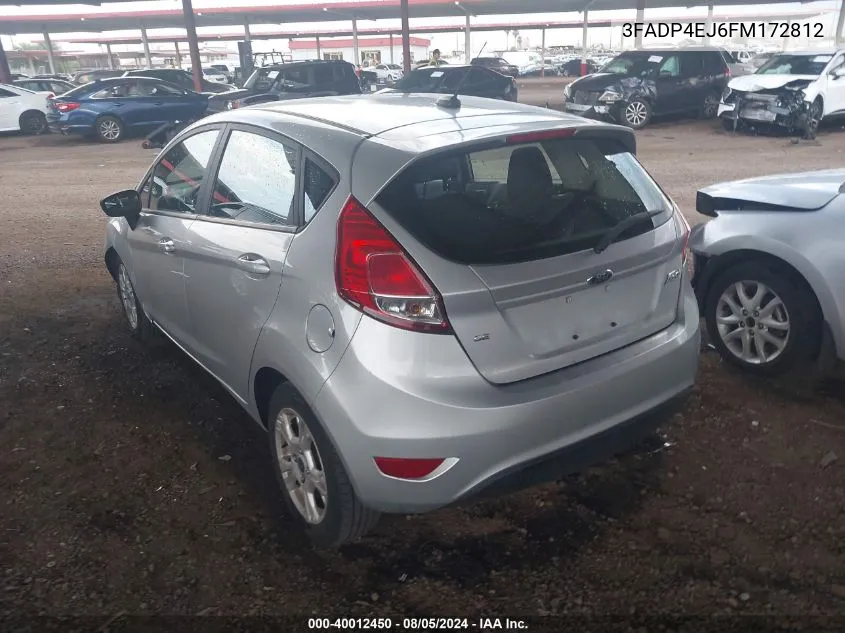 3FADP4EJ6FM172812 2015 Ford Fiesta Se