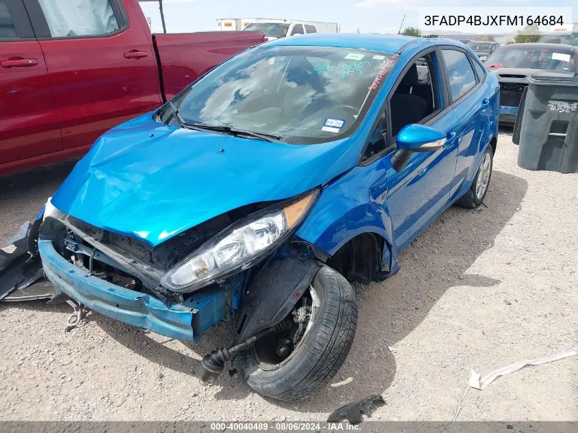 3FADP4BJXFM164684 2015 Ford Fiesta Se