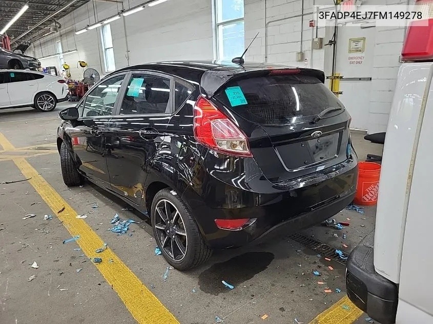 3FADP4EJ7FM149278 2015 Ford Fiesta Se